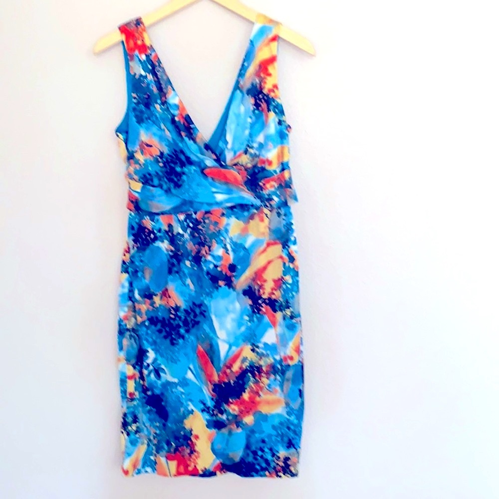 DONNA RICO NEW YORK FLORAL DRESS